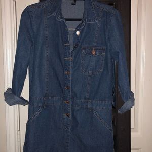 Denim dress